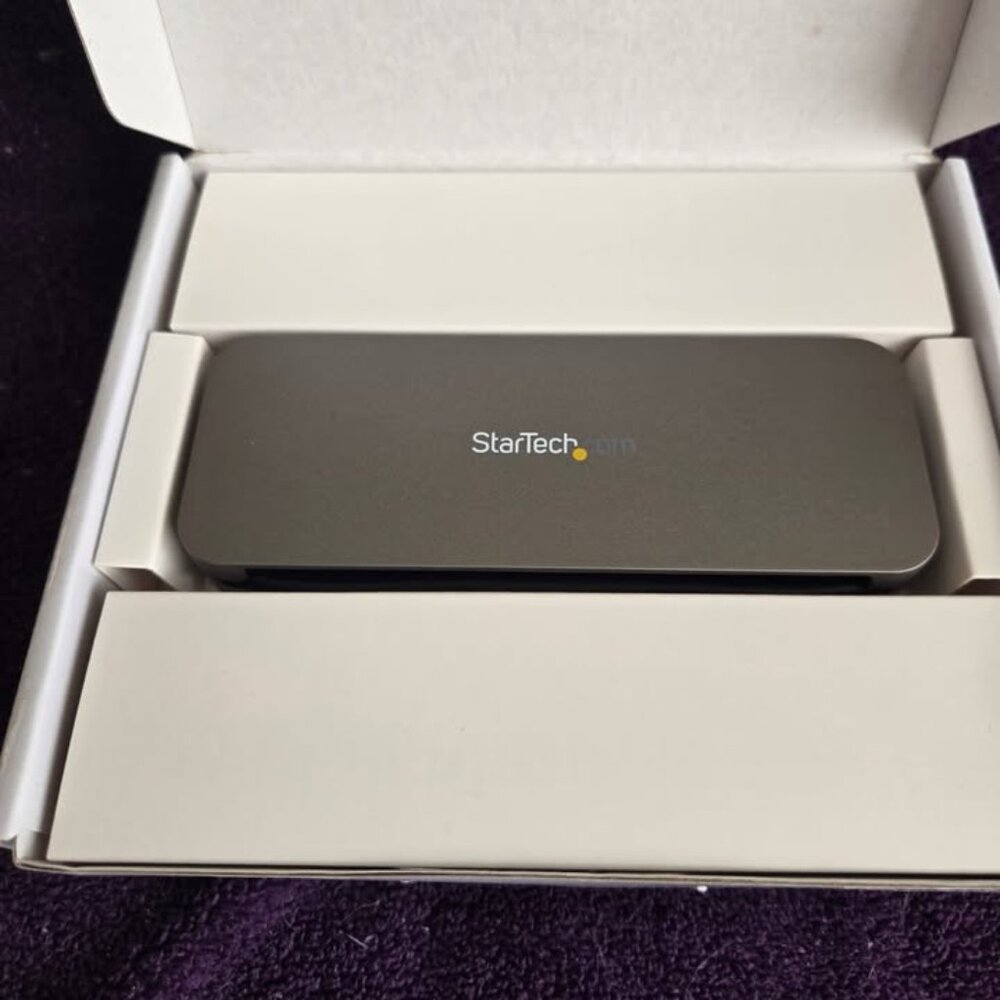 StarTech: 4-port, USB 3.2 Gen 1 (5Gbps) USB-C hub w/Cable Management